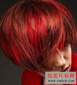 橘色头发 橘红色头发 橘红色头发图片 尽显张扬独特个性