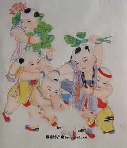 高密扑灰年画 高密扑灰年画 来自奶奶家乡的古老年画 高密扑灰年画的介绍与赏析