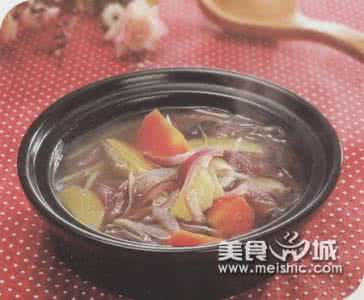 什锦酸辣汤 什锦素汤