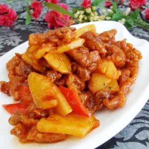 菠萝古老肉的做法 家常菜 菠萝古老肉