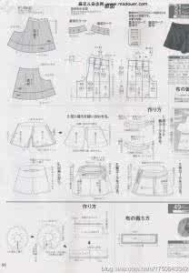 女装小立领短袖衫剪裁 女装剪裁及图解