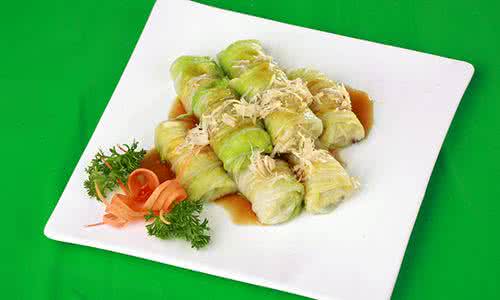 清蒸白菜卷 白菜卷