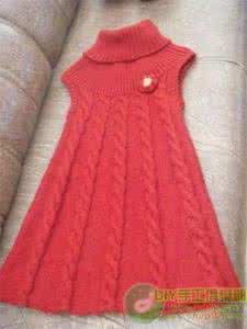 背心裙 秋冬 韩版 【棒针】韩版背心裙