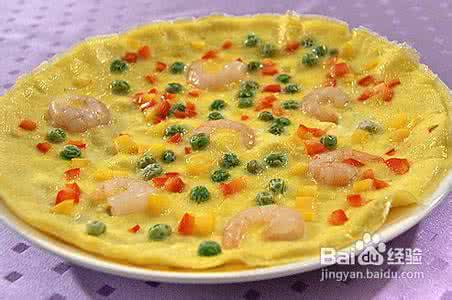 虾仁烘蛋 孩子御寒食谱:虾仁烘蛋