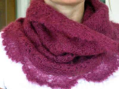 粗毛线棒针围脖织法 粗毛线棒针围脖织法 棒针编织----脖套“冰雪女王”