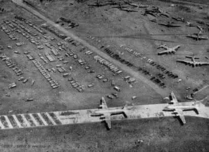 二战美国轰炸日本本土 航拍45年遭美轰炸后日本 日本