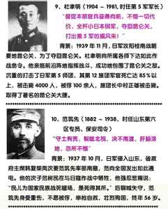 国民党入党宣言 60位国民党抗战将士的决死宣言