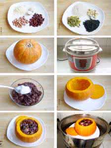 年夜饭的传统菜肴 年夜饭里最具传统的的甜点——八宝金瓜盅