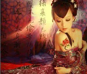 一世红颜 缕缕相思化柔肠，付尽红颜终不悔；一世真情霜丝染，三世轮回为君来