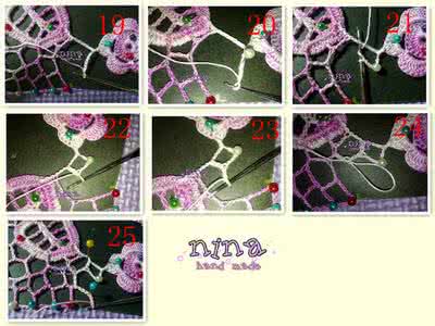 爱尔兰钩花连网口决 爱尔兰钩花连网口决 爱尔兰连网图片教程