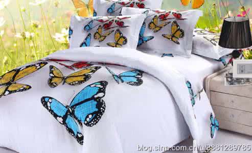 自制漂亮的拼布床单 连床单都有3D！太漂亮了~~~