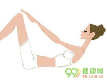 瘦腹部的最快方法 适合白领强有力的瘦腹法