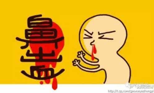 高血压引起鼻出血 高血压脑溢血的替代形式-鼻出血