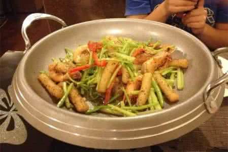 干锅年糕 干锅年糕肉片