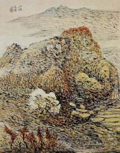 张文荣教授 张文荣国画作品
