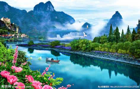 青城山下白素贞古筝曲 古筝曲：山青水也闲【FLASH 绝品音画】