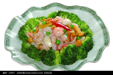 翡翠虾仁图片 翡翠虾仁