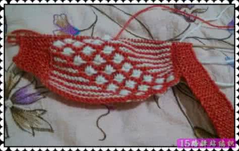 棒针编织马甲织法图解 棒针编织的漂亮坐便套织法教程（作者：冬青）