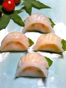 鱿鱼饺子 水晶鱿鱼饺