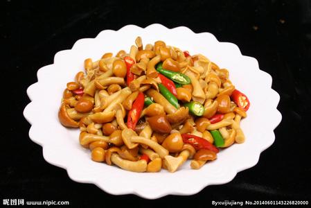炒滑子菇的做法 炒滑子菇