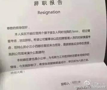 辞职信 辞职信 辞职信文稿
