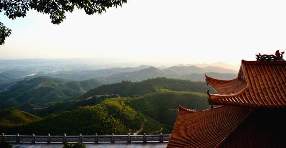 一峰独秀山叠彩 一峰独秀鸡鸣山