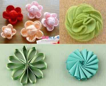 布艺花朵制作视频教程 布艺花朵教程
