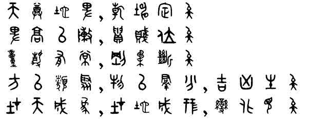 乾 说文解字 转载 说文解字8：天、地、乾、坤等字_希望在前方