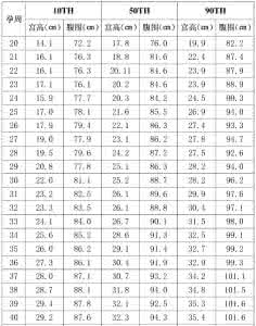 宫高腹围标准 宫高标准是什么