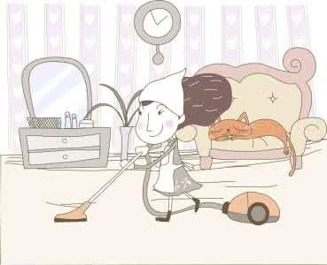 清洁工打扫卫生的照片 打扫家里清洁的六个高效方法