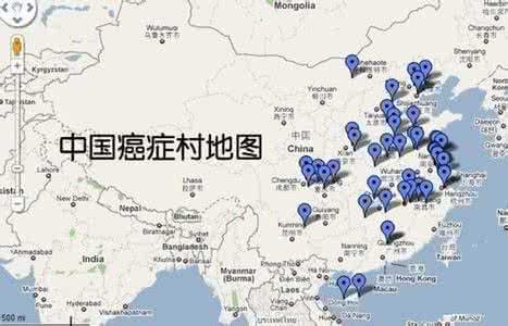 揭秘 人体癌症地图 “人体癌症地图”,触目惊心!