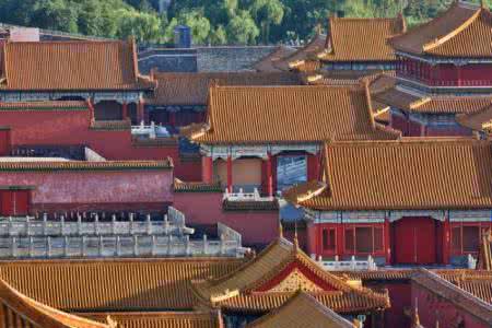 故宫屋顶上的神兽 故宫的屋顶,美极了!