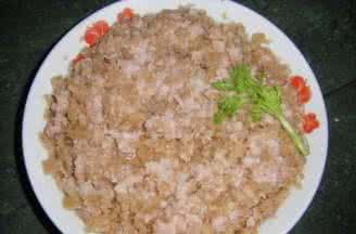 头菜蒸肉饼的做法 大头菜蒸肉饼