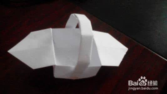 简单小花篮折纸的折法 小花篮 怎样简单的折出漂亮的小花篮