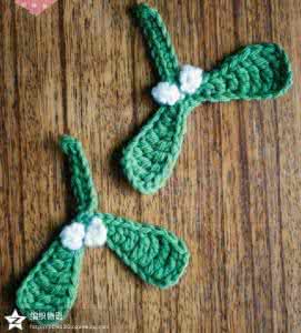 毛线钩织小饰品耳环 钩织小饰品----装饰小物