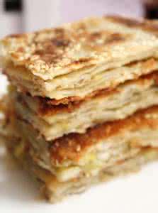 香酥葱油饼 用葱油做出喷香酥脆的饼饼---芝麻葱油千层饼