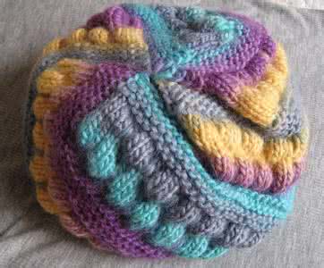 手工编织毛线帽子图样 漂亮手工编织毛线帽子