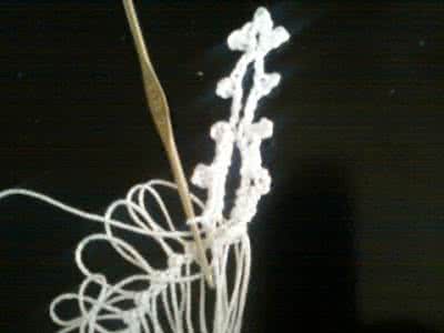 100雪花花样钩编图典 用花叉钩编----雪花