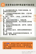 应届毕业生签劳动合同 图说：毕业生请注意！ 七种合同签不得！