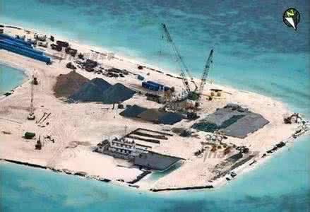 两岸携手维护南海主权 中国舰船加快造岛 两岸联手协防南海对台有利