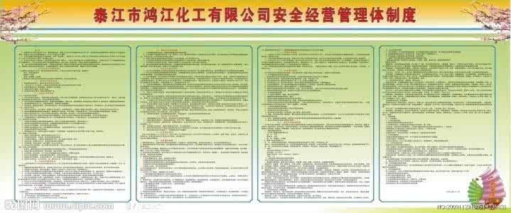 化工企业安全管理制度 化工企业安全管理制度 《化工企业安全管理制度》