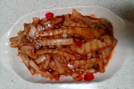 辣白菜酱的做法 酱辣白菜头的做法