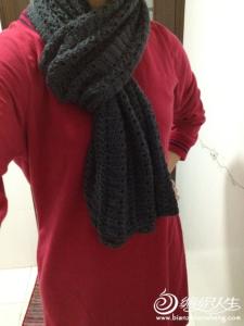 男士围巾编织款式大全 【转载】一款男士围巾
