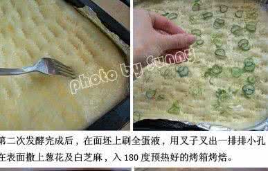 香葱肉松面包的做法 【图文】香葱肉松面包块的做法大全,怎么做如何做好吃
