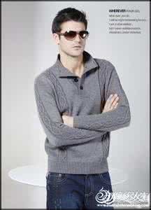 男士毛衣编织花样图解 帅气的男士毛衣加图解