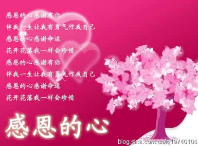 感恩的心感谢有你 关于感恩亲人的句子 感恩的心感谢有你