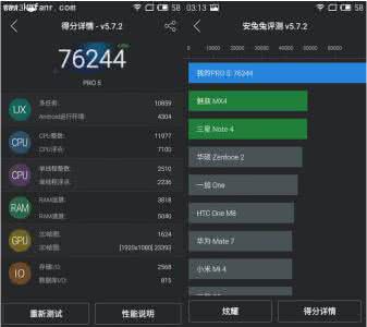 魅族pro6s跑分 魅族pro6跑分多少 魅族PRO6s跑分是多少?