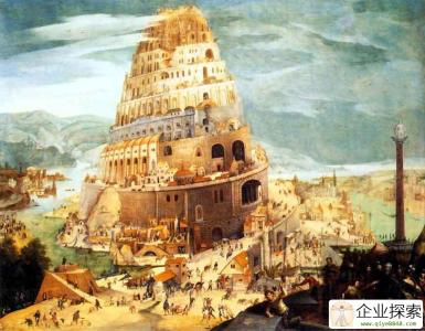 巴比伦通天塔 传说中的巴比伦通天塔 通往天国的阶梯