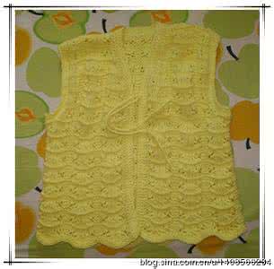 棒针编织宝宝背心视频 棒针宝宝背心--超级喜爱