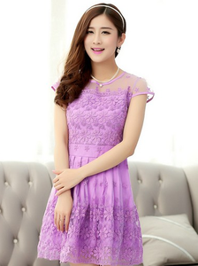 欧根纱的连衣裙 欧根纱连衣裙的另类诱惑